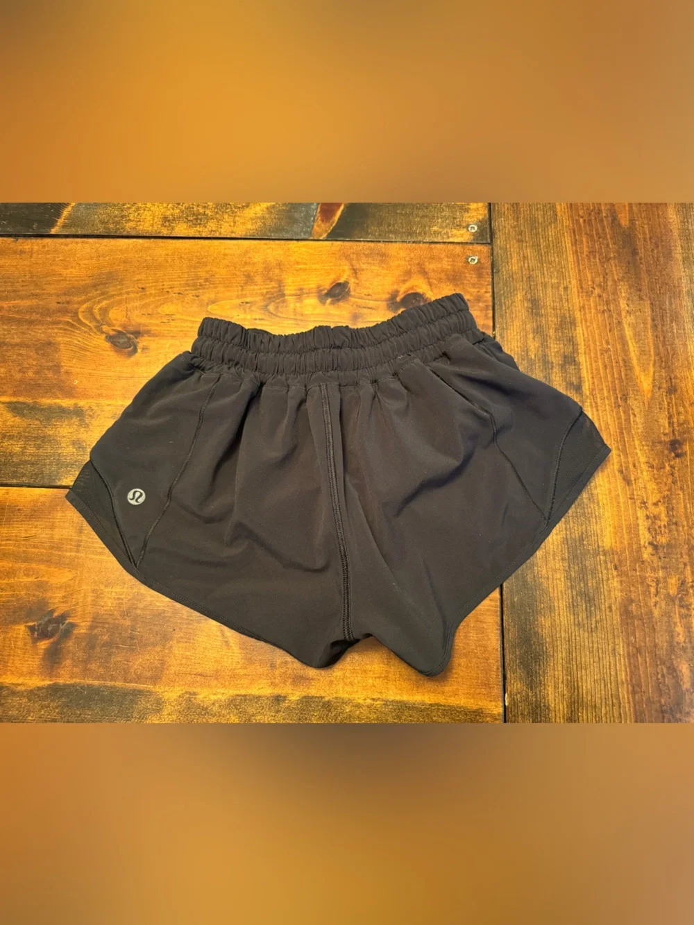lululemon athletica Black Women's Running Shorts| Hottie Hot shorts|